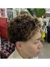 【人気急上昇】カット＋アイロンで創るスパイクショートパーマ