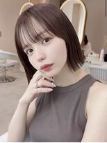 サンドパールス 仙台店(sand PALCE)&nbsp;髪質改善/大人ガーリー/似合わせカット/ショートボブ前髪/仙台