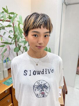 ヘアー アイス カンナ(HAIR ICI Canna) ショートヘア/マッシュ/刈り上げ女子/オン眉ヘア【ノグチ】