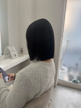 チコヘアー(chico hair) 長めボブスタイル