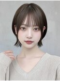 外ハネボブ20代ヘアこなれボブ