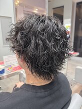 圧倒的な持続力！オシャレで、男らしい！【ツイストスパイラルパーマ】
