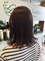 ルッカランス 王子店(Lucca Lance)&nbsp;6月　ミディアム外ハネスタイル