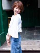 ジェム(GEM) **Gem Garden**なりたい質感が叶う☆無造作前下がりショート