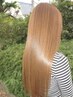 【ツヤ髪満足！】カラートリートメント（M3D）+リタッチカラー+カット￥16720