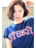 NINE かきあげバングとリッチウェーブで作る外国人女優風STYLE！