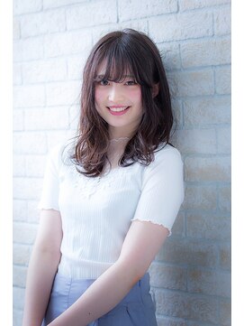 ヘアーアートシフォン 川口東口店(hair art chiffon) チョコレートアッシュor大人ガーリーのプリカールスタイル