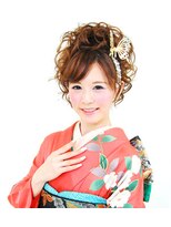 ゲッカビジン(GEKKABIJIN)&nbsp;振袖でも可愛い!!アップ★六本木2分へアセット