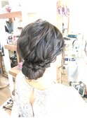 シニヨンウェーブアレンジ【ヘアアレンジ　立川南/立川/八王子】