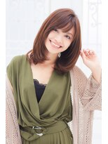 ロージー 水沢花園店(Rosy)&nbsp;大人ミディアムツヤ感ロングボブ