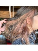 ピースリーヘア バイ カーサ(peathree.hair by CASA)&nbsp;マットグレー×シアーピンク