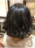 エアリーパーマボブ