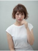 【Cotton平塚】ショートボブ/スパイラルパーマ/外ハネ