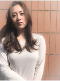 大人かわいい×ウォーターフォール　ロングC