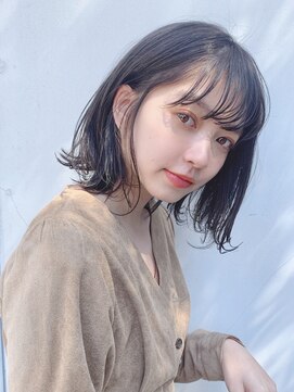 ラミ(L'ami) 【東 純平】大人かわいい ラフ 小顔 外はねボブ