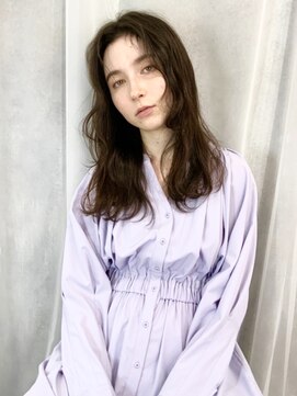 エムスラッシュ たまプラーザ(M.SLASH) くせ毛風/濡れ髪/抜け感/小顔/オリーブアッシュ/たまプラーザz2