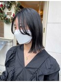 コスメストレートでサラッとロブ