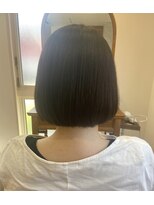 エイム(AIM)&nbsp;酸性ストレートでツヤボブ