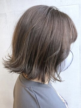 ゲーム 吉祥寺店(GAME) ダブルカラーベージュカラーケアブリーチカラー外ハネボブ吉祥寺