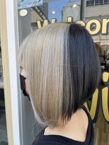 ラビス クローバー(Lovis clover)&nbsp;イメチェンヘアスタイル　モードヘア