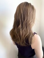 ヘアーラニッシュ 柏たなか店(hair Lanish)&nbsp;ミルクティーベージュで大人抜け感カラー