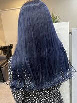 オル('olu)&nbsp;韓国風ネイビーブルー