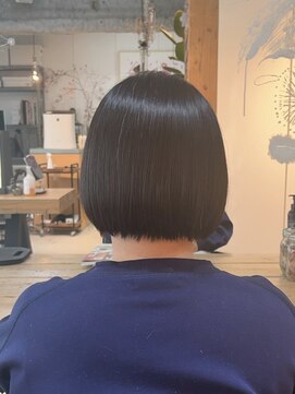 エニィ 池袋西口(Any) 斜めバング/グレージュカラー/デザインカラー/池袋/池袋駅/池袋