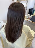 柔らか艶髪、水素カラー