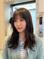 グリーン 渋谷(green)&nbsp;小顔モードプリカールチョコレート大人ガーリー外ハネボブ