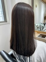 エヌ 北千住(N)&nbsp;カット+艶カラー+低負担縮毛矯正+TOKIOインカラミトリートメント