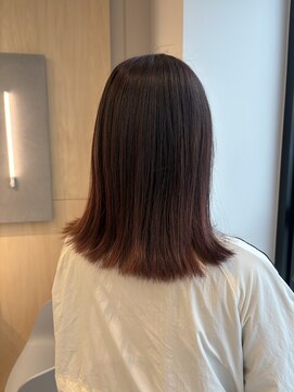 シダ(sida SAIIN) 【西村】20代30代ブリーチなしピンクブラウン