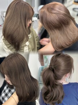 アイシー 表参道(ICY) ブリーチで作るまろやかヘーゼルベージュ