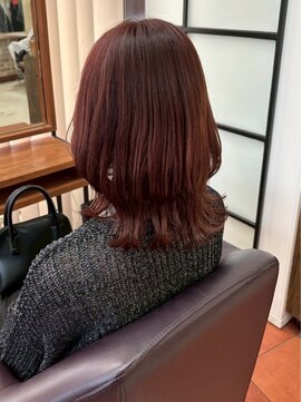 セットアップ 岡山北長瀬店(SET-UP) 外ハネボブ/こなれミディ/モテ髪/ラベンダーミルクティー/韓国