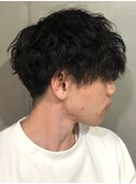 ソフトツイストスパイラルパーマ マッシュ 20代【札幌】