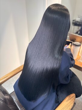 アールサロン 名駅(Rr SALON) 髪質改善＋ブルーブラック