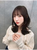 【kumu】 ミディアム/顔周りカット/おくれ毛レイヤー/栄/名古屋
