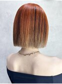 イメチェンヘアスタイルホワイトブロンド外ハネボブ美髪のススメ