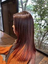 レパーン(Lepa)&nbsp;レッド系裾カラー