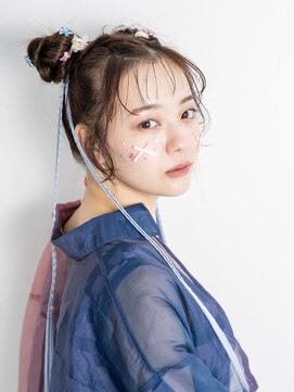 ソース 塚口(SOURCE) イベントにも♪ツイン三つ編みアレンジ