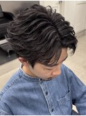 初めてのパーマでも◎ラフで無造作な質感が人気のシャドウパーマ