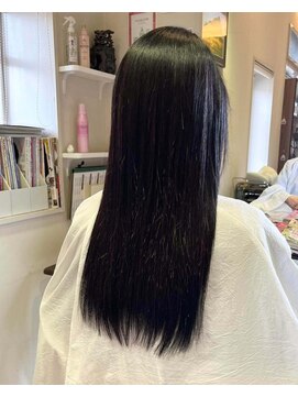 クラッチ 縮毛矯正ストレート