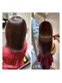 ツヤ髪ロング
