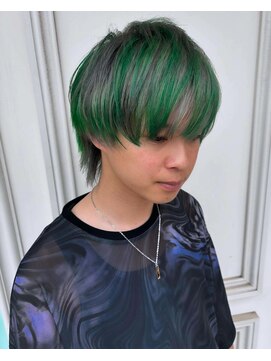 グラスペディア(graspedia) グレーとグレーン【広島派手髪】【広島ハイトーン】