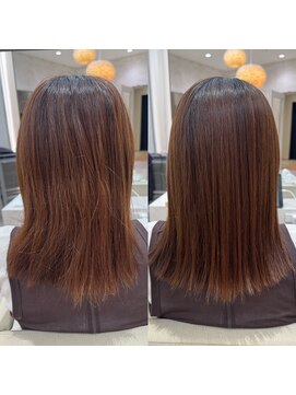 シンズ 銀座(sins) 広がる髪にsins酸性ストレート[30代40代50代60代]