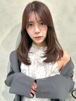 ナナローネス(nana loness)&nbsp;レイヤーカット　ロングレイヤー　韓国レイヤー　韓国レイヤー