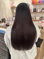 サリュー バイ イザ(Salut by IZA)&nbsp;ボルドカラー似合わせカットロング