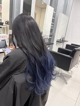 アライブ ハラジュク(ALIVE harajuku) ブリーチインナーバレイヤージュグラデーションカラー夕貴