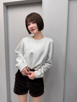 ヴァーディ オモテサンドウ(Vardy omotesando)&nbsp;Olive/オリーブベージュ ブラウン ミニボブ