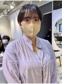 黒髪/クラゲヘアー/オリーブグレー/小顔/ココアベージュ/田町