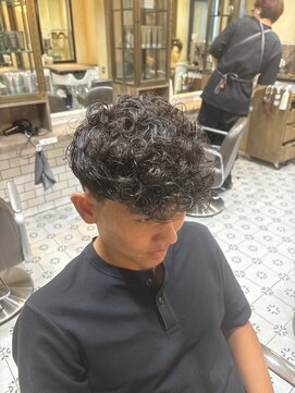 グルーマーズトウキョウ(GROOMER/S TOKYO) men's/メンズ/スペインカール/眉サロン/メンズカット